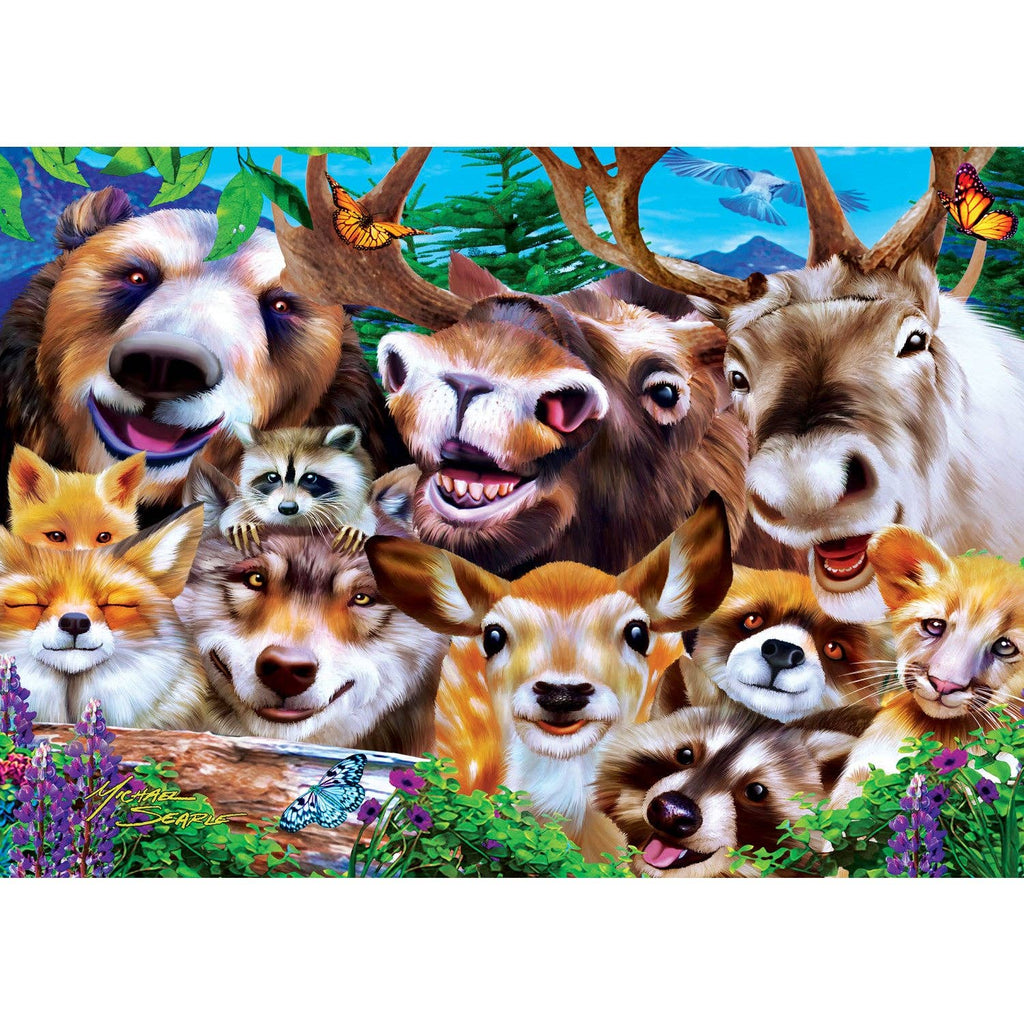 Woodland Goofballs - 500 Piece Jigsaw Puzzle