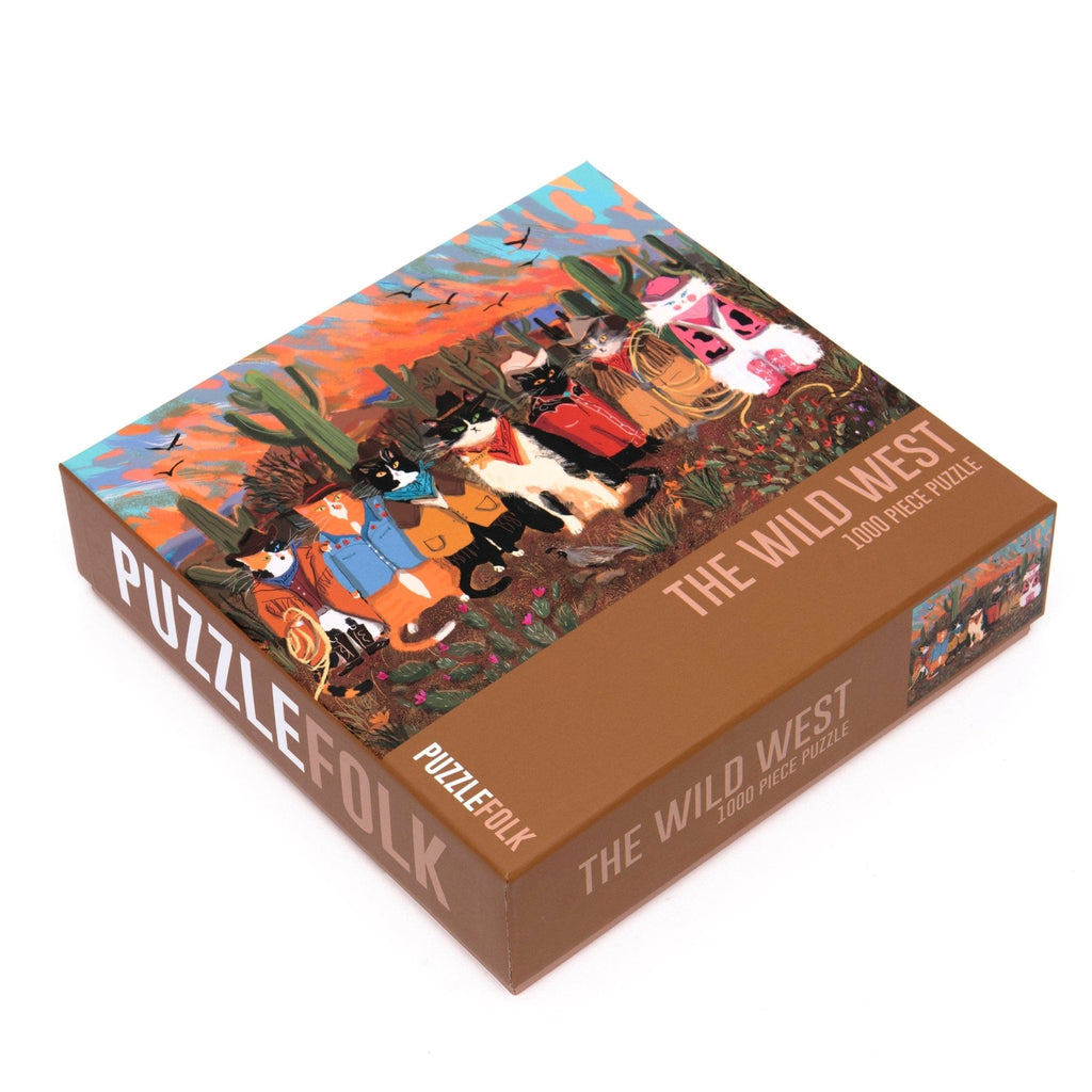 The Wild West - 1000 Piece Jigsaw Puzzle