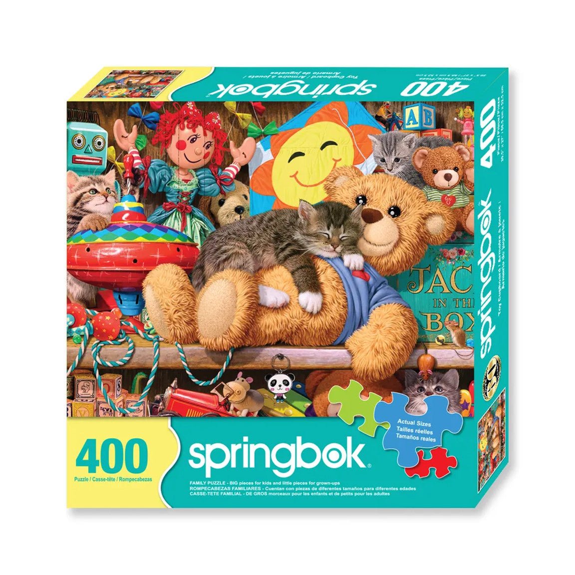 Toy Cupboard - 400 Piece Jigsaw Puzzle