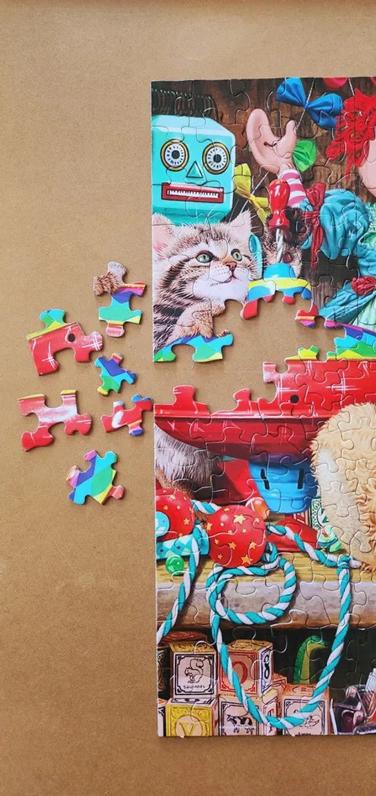 Toy Cupboard - 400 Piece Jigsaw Puzzle