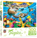 Tropics Breaking Waves - 300 Piece Jigsaw Puzzle