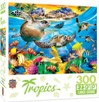 Tropics Breaking Waves - 300 Piece Jigsaw Puzzle