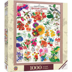 Farmer's Almanac Backyard Flowers - 1000 Piece Jigsaw Puzzle