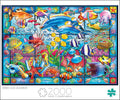 Stained Glass Aquarium – 2000 Piece Puzzle for Adults