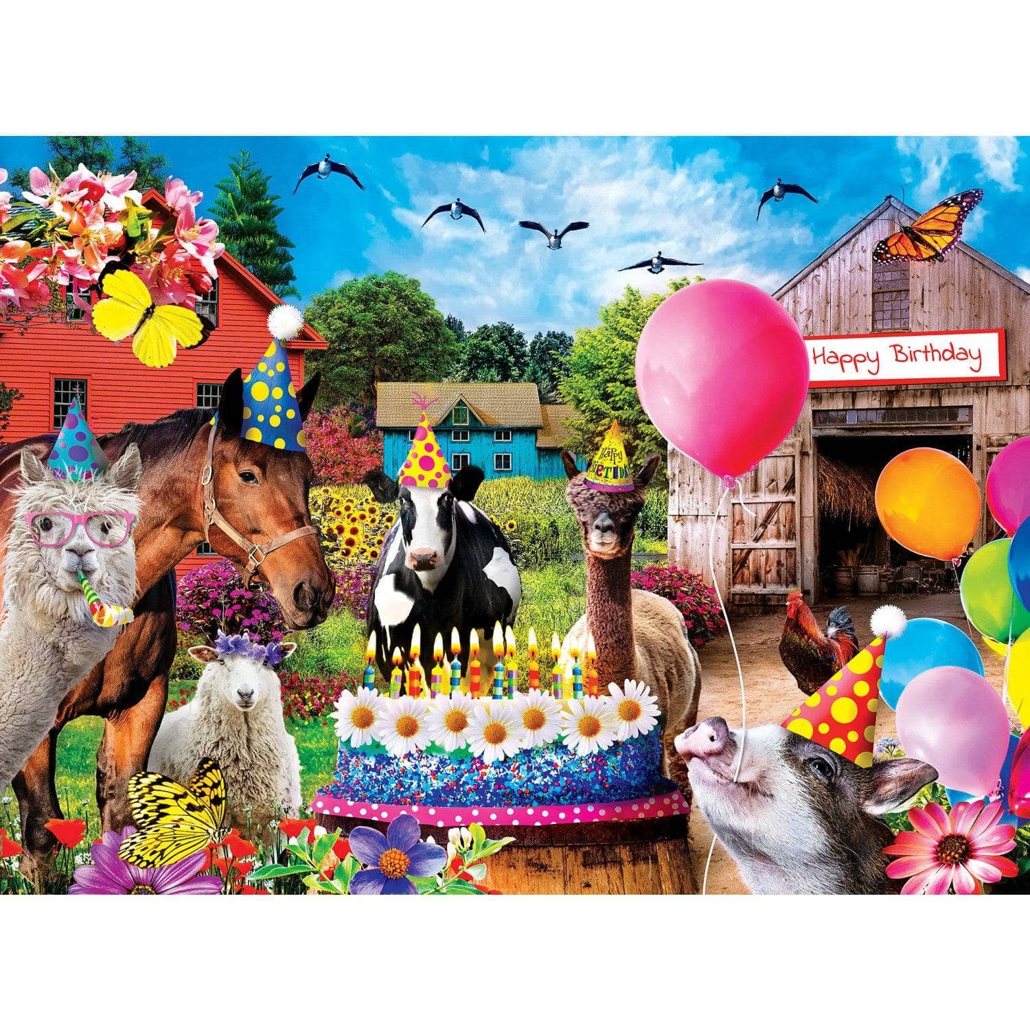 Wild & Whimscial Jigsaw Puzzle Collection - 12 Pack