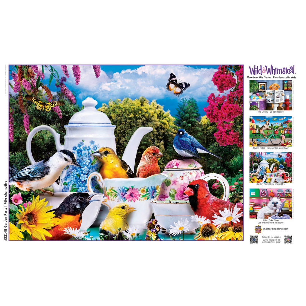 Garden Party - 300 Piece Jigsaw Puzzle
