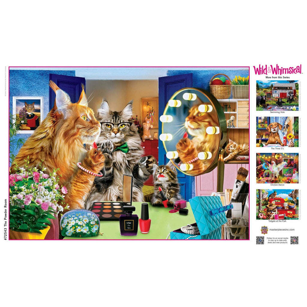 The Powder Room - 1000 Piece Jigsaw Puzzle