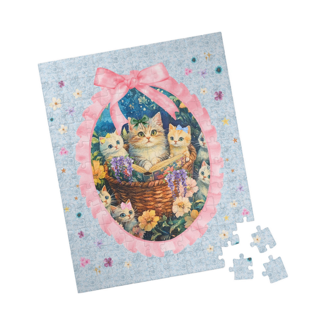 Wildflower Cat – Jigsaw Puzzle
