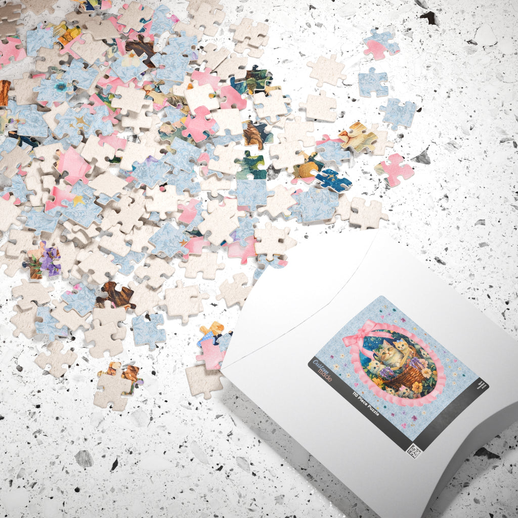 Wildflower Cat – Jigsaw Puzzle