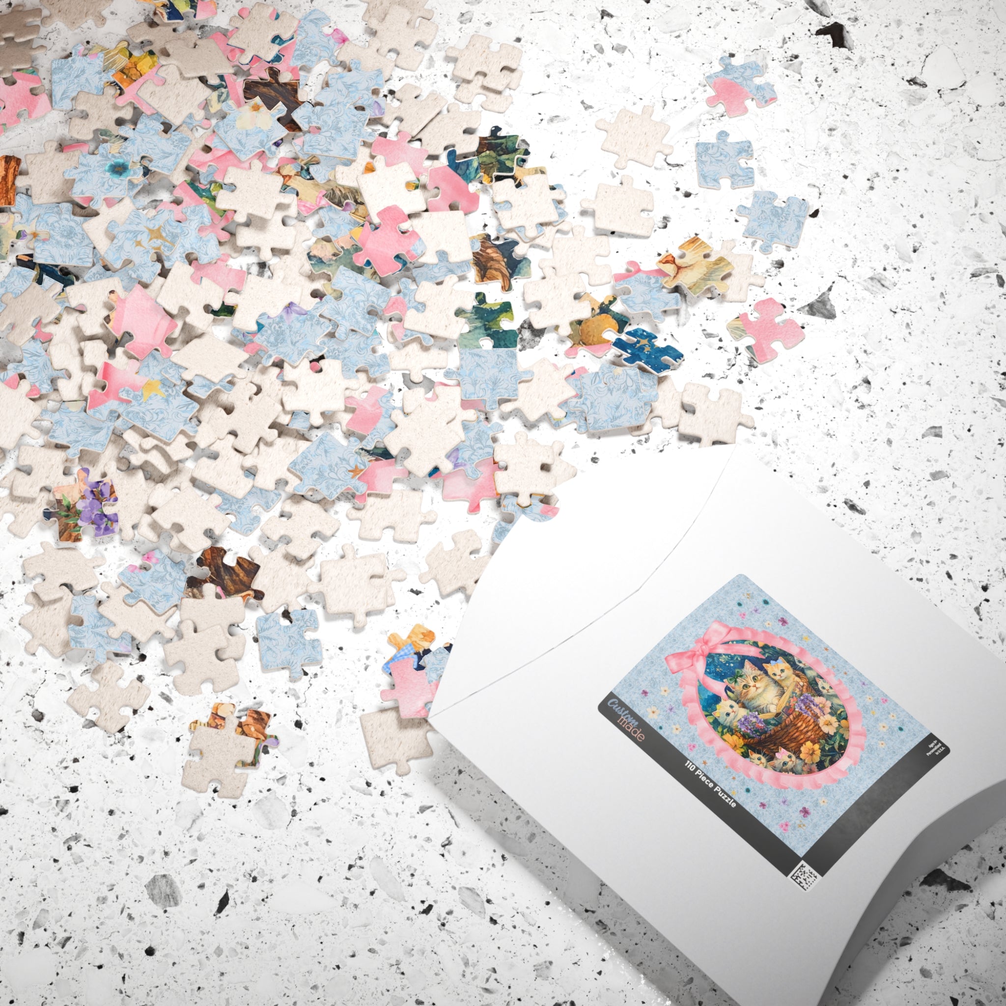 Wildflower Cat – Jigsaw Puzzle