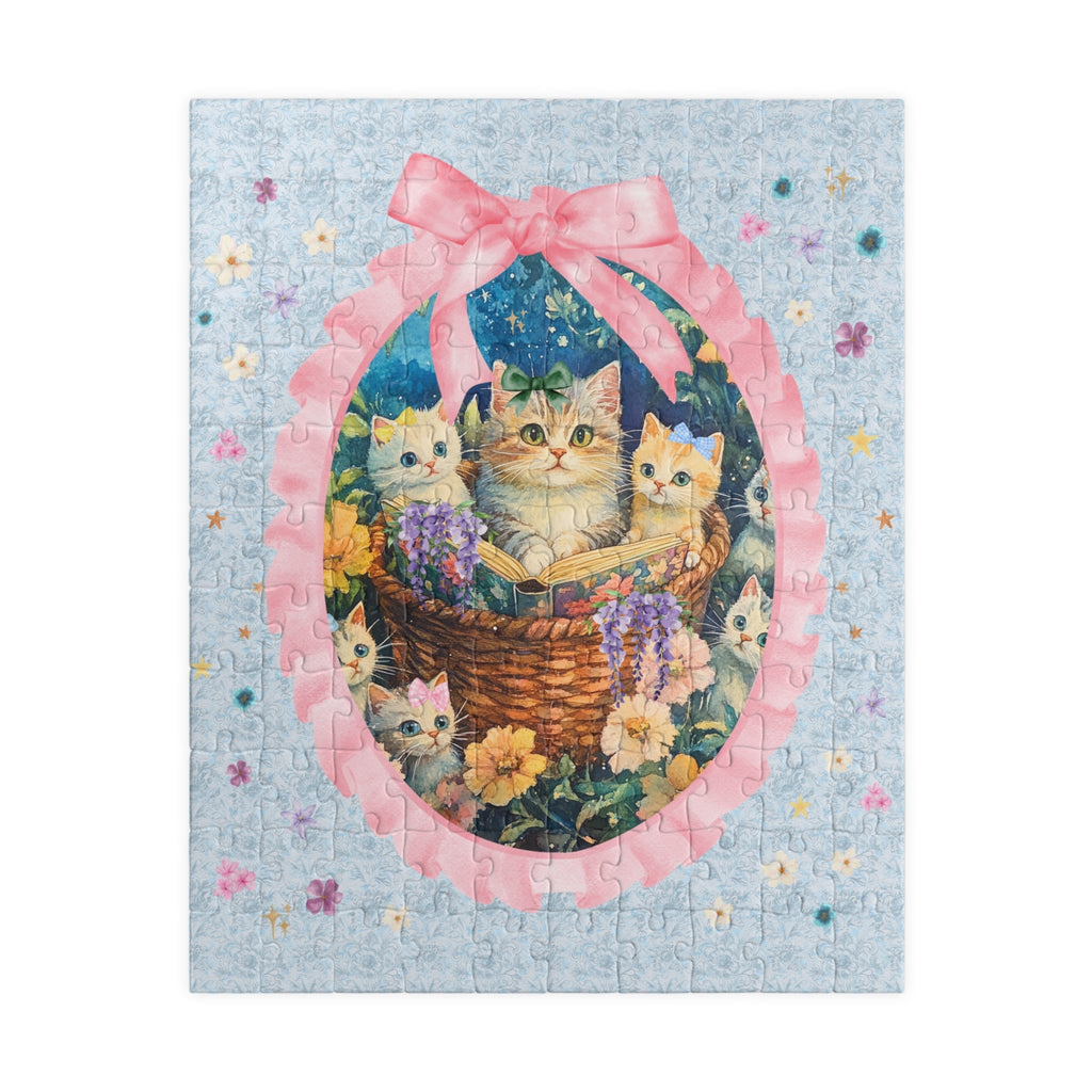 Wildflower Cat – Jigsaw Puzzle