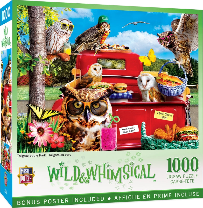 Wild Owls – 1000 Piece Puzzle