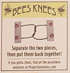 Puzzlebox Brainteaser - Bees Knees